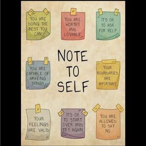 Inspirational Note to Self